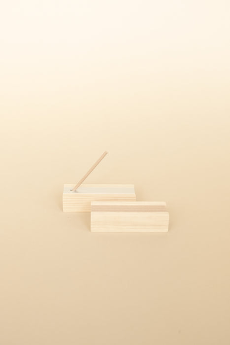 Hinoki Incense with Holder