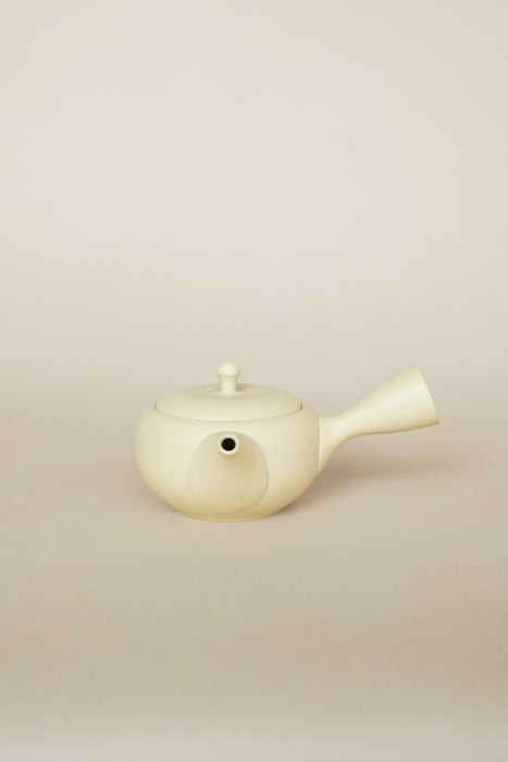 Kikumaru Tokoname Kyusu - Ivory