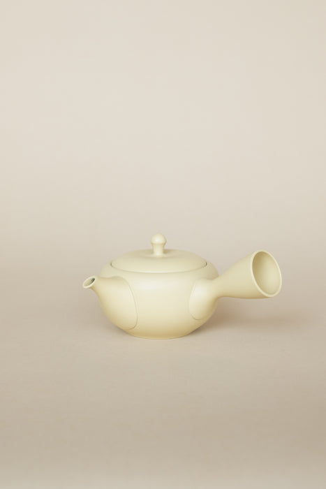 Kikumaru Tokoname Kyusu - Ivory