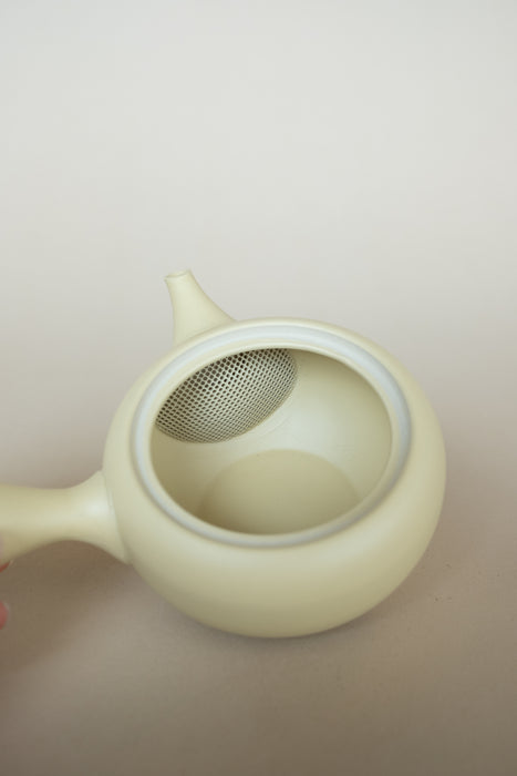Kikumaru Tokoname Kyusu - Ivory
