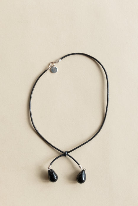 Pris Necklace -  Black