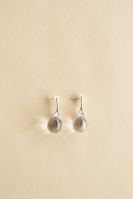 Gota Nail Earrings - Clear