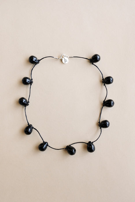 Noue Necklace - Black/Black