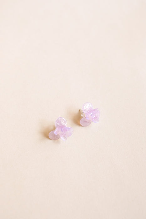 Pensée Earrings - Lilac