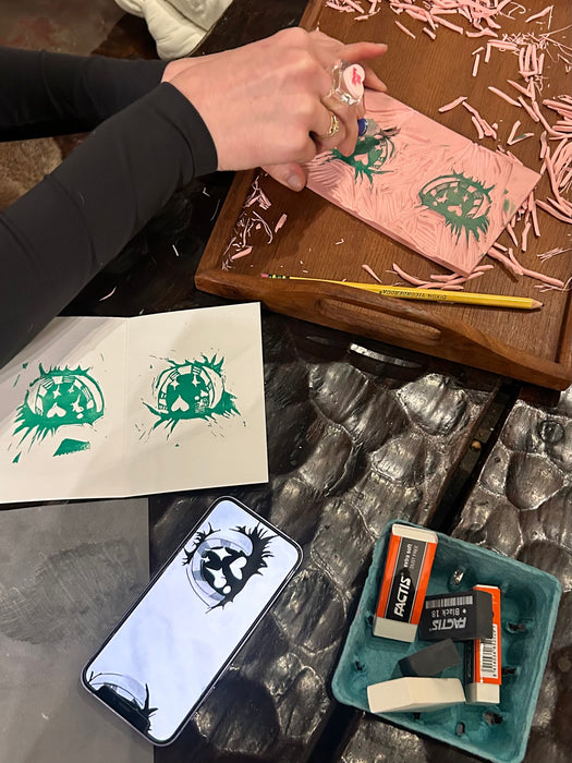 Block Printing Workshop w/ a Great Good Space