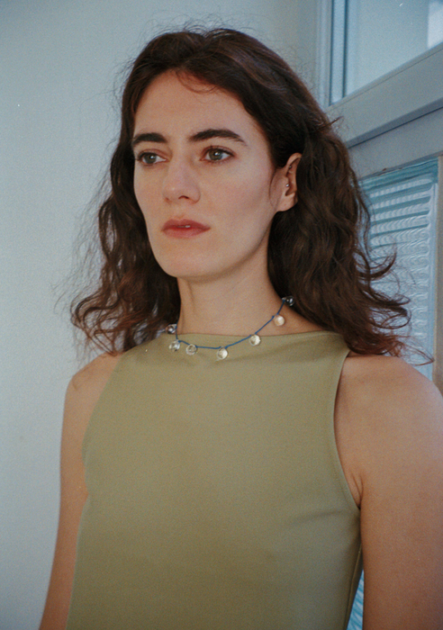 Noue Necklace - Clear/Blue