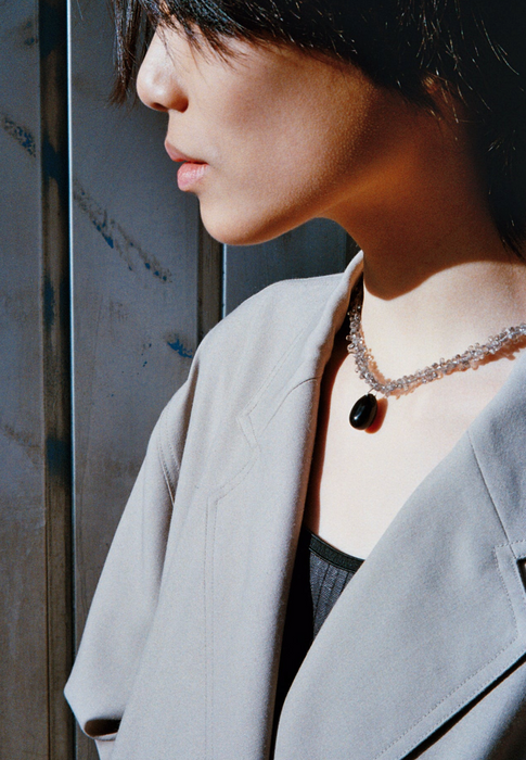 Corail Necklace - Grey/Black
