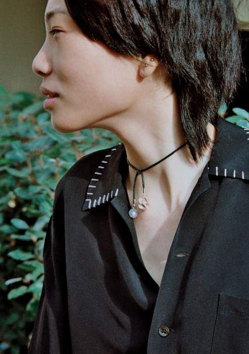 Pris Necklace - Volcano/Beige