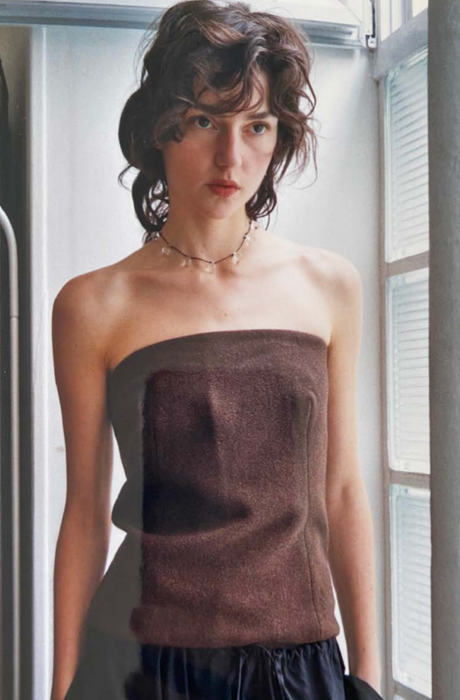 Noue Necklace - Clear/Black