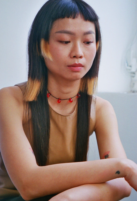 Noue Necklace - Red/Black