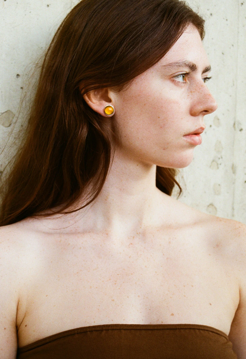 Mam Earrings - Amber