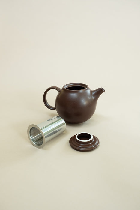 Pebble Teapot - Brown