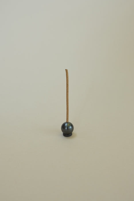 Ball Incense Holder - Black