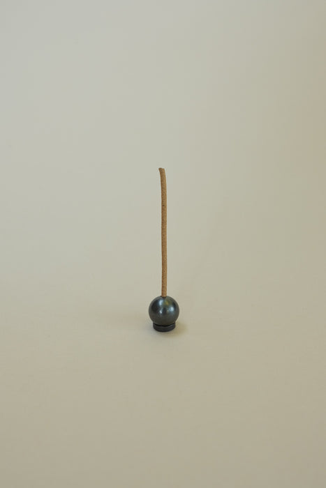 Ball Incense Holder - Black