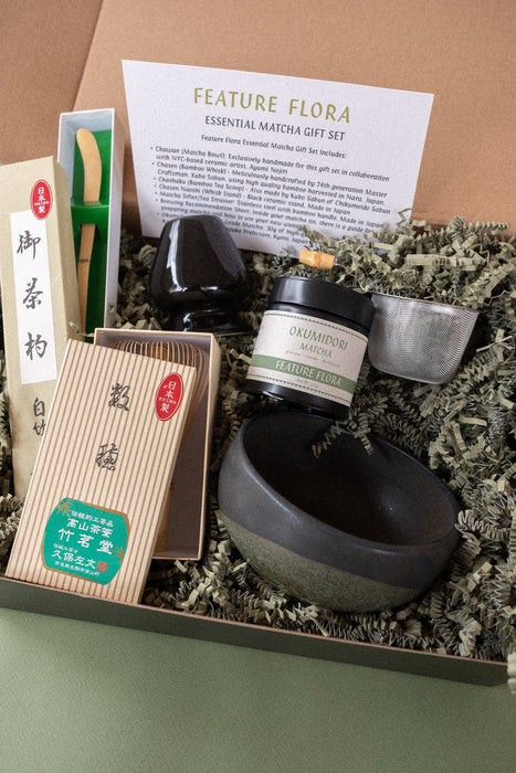 Feature Flora Essential Matcha Gift Set