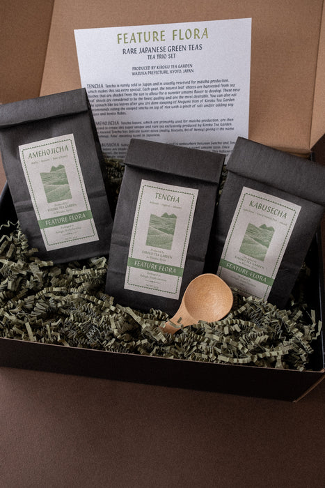 Tea Trio Set - Rare Japanese Green Teas