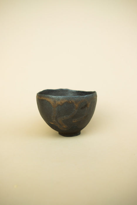 Chawan Matcha Bowl - Black, Brown